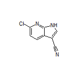 6-Chloro-7-azaindole-3-carbonitrile