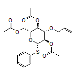 Phenyl 2,4,6-Tri-O-acetyl-3-O-allyl-1-thio-beta-D-glucopyranoside