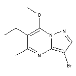 3-Bromo-6-ethyl-7-methoxy-5-methylpyrazolo[1,5-a]pyrimidine