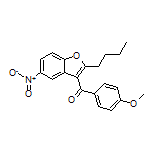 (2-Butyl-5-nitro-3-benzofuryl)(4-methoxyphenyl)methanone