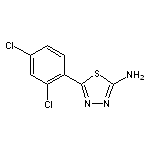 2-Amino-5-(2,4-dichlorophenyl)-1,3,4-thiadiazole