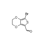 7-Bromo-2,3-dihydrothieno[3,4-b][1,4]dioxine-5-carbaldehyde