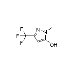 1-Methyl-3-(trifluoromethyl)-1H-pyrazol-5-ol