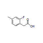 2-Fluoro-4-methylphenylacetic Acid