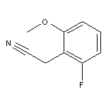 2-(2-Fluoro-6-methoxyphenyl)acetonitrile