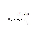 3-Iodo-7-azaindole-5-carbaldehyde