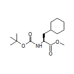 Methyl (S)-2-(Boc-amino)-3-cyclohexylpropanoate