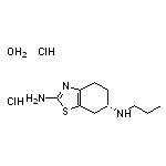 (S)-6-Propyl-4,5,6,7-tetrahydrobenzo[d]thiazole-2,6-diamine Dihydrochloride Hydrate