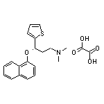 S-(+)-N,N-Dimethyl-3-(1-naphthalenyloxy)-3-(2-thienyl)-1-propanamine oxalate