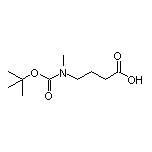 4-[(tert-Butoxycarbonyl)(methyl)amino]butanoic Acid