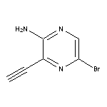 5-Bromo-3-ethynylpyrazin-2-amine