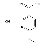 6-Methoxypyridine-3-carboximidamide Hydrochloride