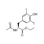 Ethyl (S)-2-Acetamido-3-(4-hydroxy-3,5-diiodophenyl)propanoate