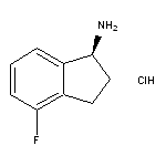 (S)-4-Fluoro-2,3-dihydro-1H-inden-1-amine hydrochloride