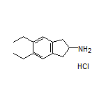 2-Amino-5,6-diethylindane Hydrochloride