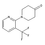 1-(3-(Trifluoromethyl)pyridin-2-yl)piperidin-4-one