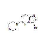 4-(3-Bromoimidazo[1,2-b]pyridazin-6-yl)morpholine