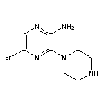 2-Amino-5-bromo-3-piperazin-1-ylpyrazine