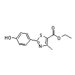 Ethyl 2-(4-Hydroxyphenyl)-4-methylthiazole-5-carboxylate