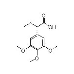 (S)-2-(3,4,5-Trimethoxyphenyl)butanoic Acid