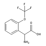 2-amino-2-[2-(trifluoromethoxy)phenyl]acetic acid