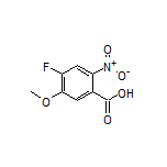 4-Fluoro-5-methoxy-2-nitrobenzoic Acid