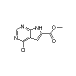 Methyl 4-Chloro-7H-pyrrolo[2,3-d]pyrimidine-6-carboxylate