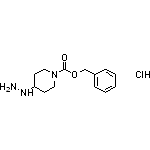 4-Hydrazino-piperidine-1-carboxylic acid benzyl ester hydrochloride