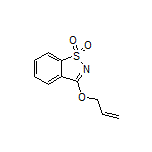 3-(Allyloxy)benzisothiazole 1,1-Dioxide