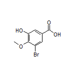 3-Bromo-5-hydroxy-4-methoxybenzoic Acid