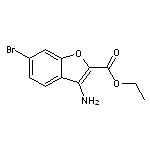 Ethyl 3-amino-6-bromobenzofuran-2-carboxylate