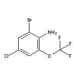 2-Bromo-4-chloro-6-(trifluoromethoxy)aniline