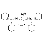 (2,6-Bis((di(piperidin-1-yl)phosphino)amino)phenyl)palladium(II) chloride