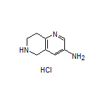 3-Amino-5,6,7,8-tetrahydro-1,6-naphthyridine Hydrochloride