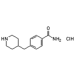 4-(Piperidin-4-ylmethyl)benzamide hydrochloride