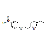 5-Ethyl-2-[2-(4-nitrophenoxy)ethyl]pyridine