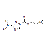 2-(Trimethylsilyl)ethyl 3-Nitro-1H-1,2,4-triazole-1-carboxylate