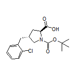 (2S,4R)-1-Boc-4-(2-chlorobenzyl)pyrrolidine-2-carboxylic Acid