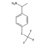 (1R)-1-[4-(TRIFLUOROMETHYLTHIO)PHENYL]ETHYLAMINE HYDROCHLORIDE