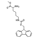 Methyl (S)-6-(Fmoc-amino)-2-aminohexanoate Hydrochloride