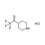 2,2,2-Trifluoro-1-(4-piperidyl)ethanone Hydrochloride