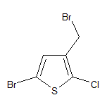 5-Bromo-3-(bromomethyl)-2-chlorothiophene