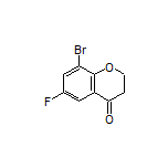 8-Bromo-6-fluorochroman-4-one