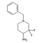 1-benzyl-3,3-difluoropiperidin-4-amine