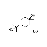 cis-4-(2-Hydroxy-2-propyl)-1-methylcyclohexanol Hydrate