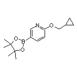 6-(Cyclopropylmethoxy)pyridine-3-boronic Acid Pinacol Ester