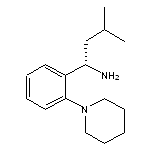 (S)-3-Methyl-1-(2-piperidin-1-yl-phenyl)butylamine