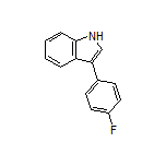 3-(4-Fluorophenyl)-1H-indole