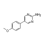 2-Amino-5-(4-methoxyphenyl)pyrimidine