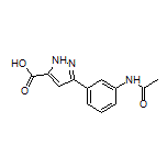 3-(3-Acetamidophenyl)pyrazole-5-carboxylic Acid